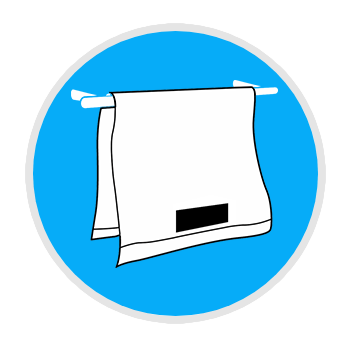  Towel Digitizing Service Icon